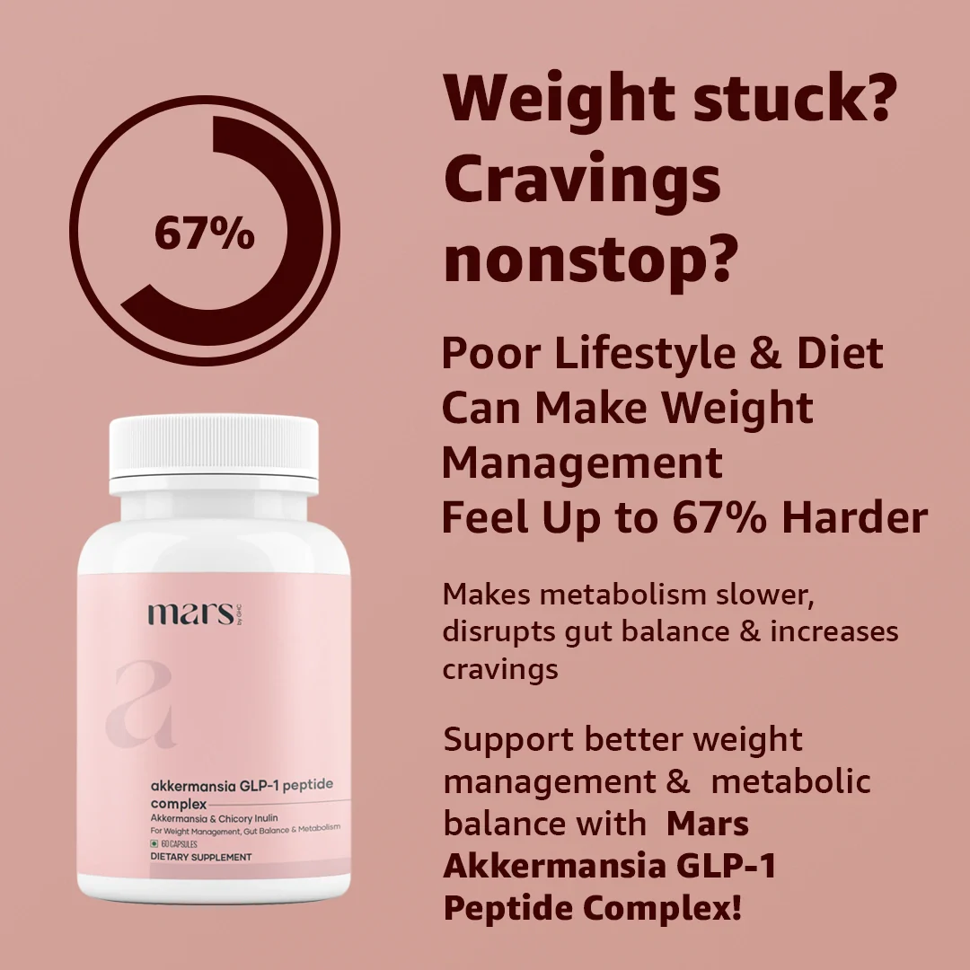 Mars Akkermansia GLP-1 Peptide Complex – Weight Loss, Gut Balance & Metabolism Support - Image 5