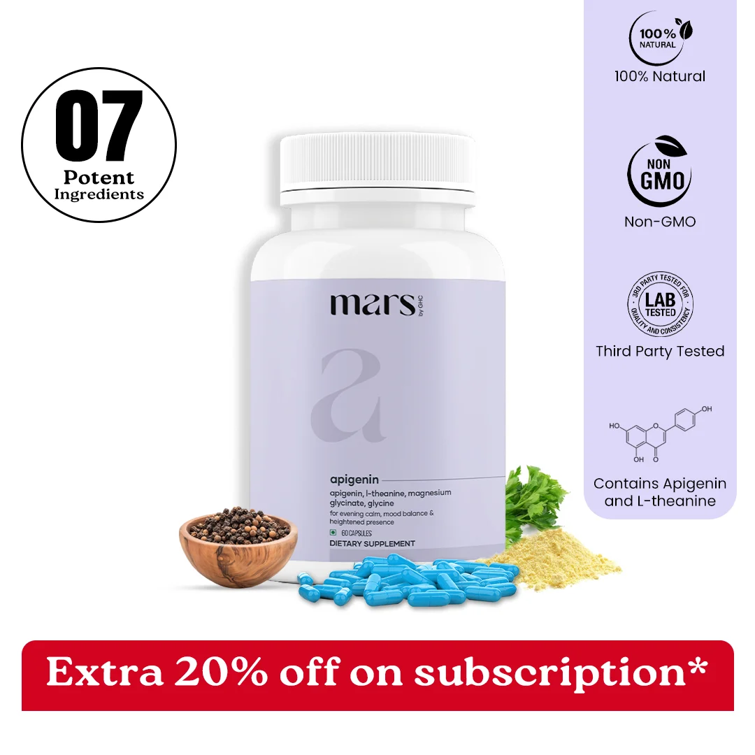Mars Apigenin: Nightly Calm & Heightened Senses Blend
