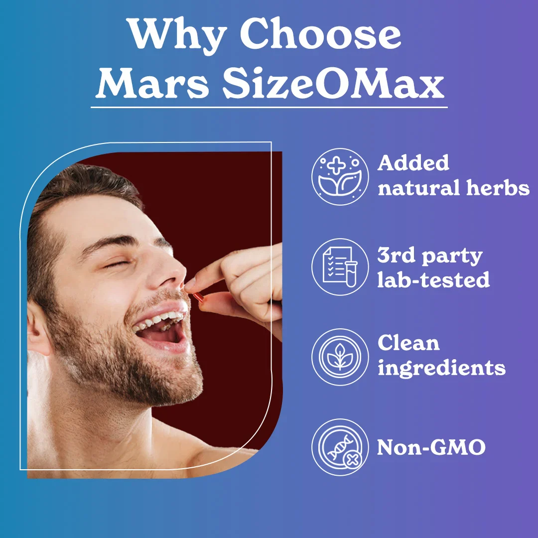 Mars SizeOMax Combo: Dual Action NitroPrex & Tongkat Ali Stack- Blood Flow, Size & Performance - Image 12