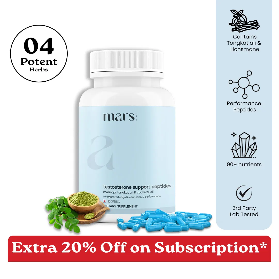 Testosterone Support Peptides: Powered with Tongkat Ali Peptides